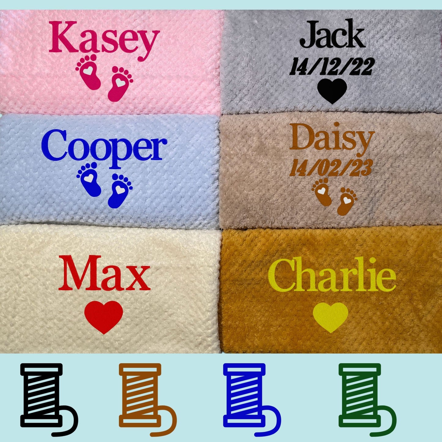 Personalised Baby Blanket