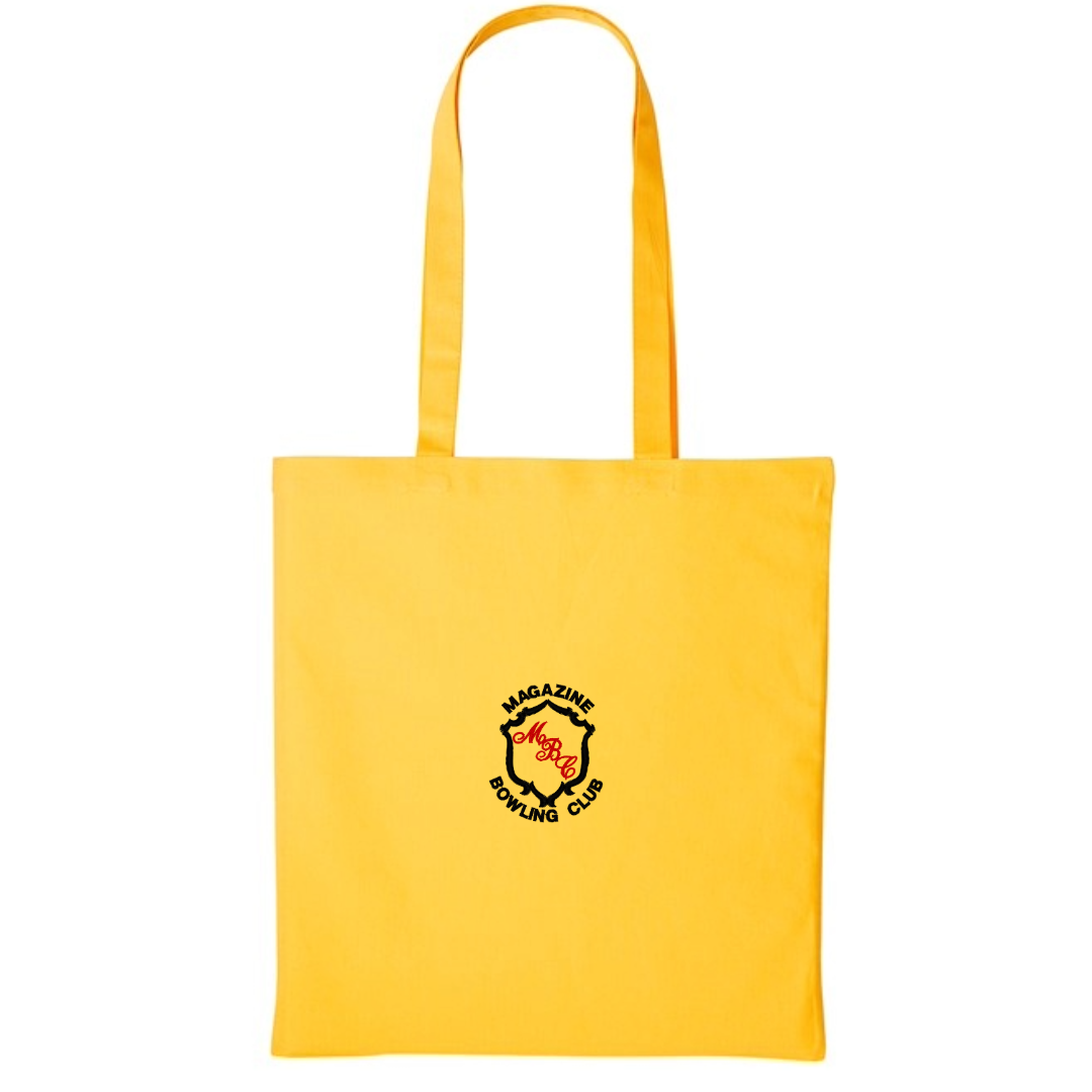 Gold Tote Bag - Magazine Bowling Club