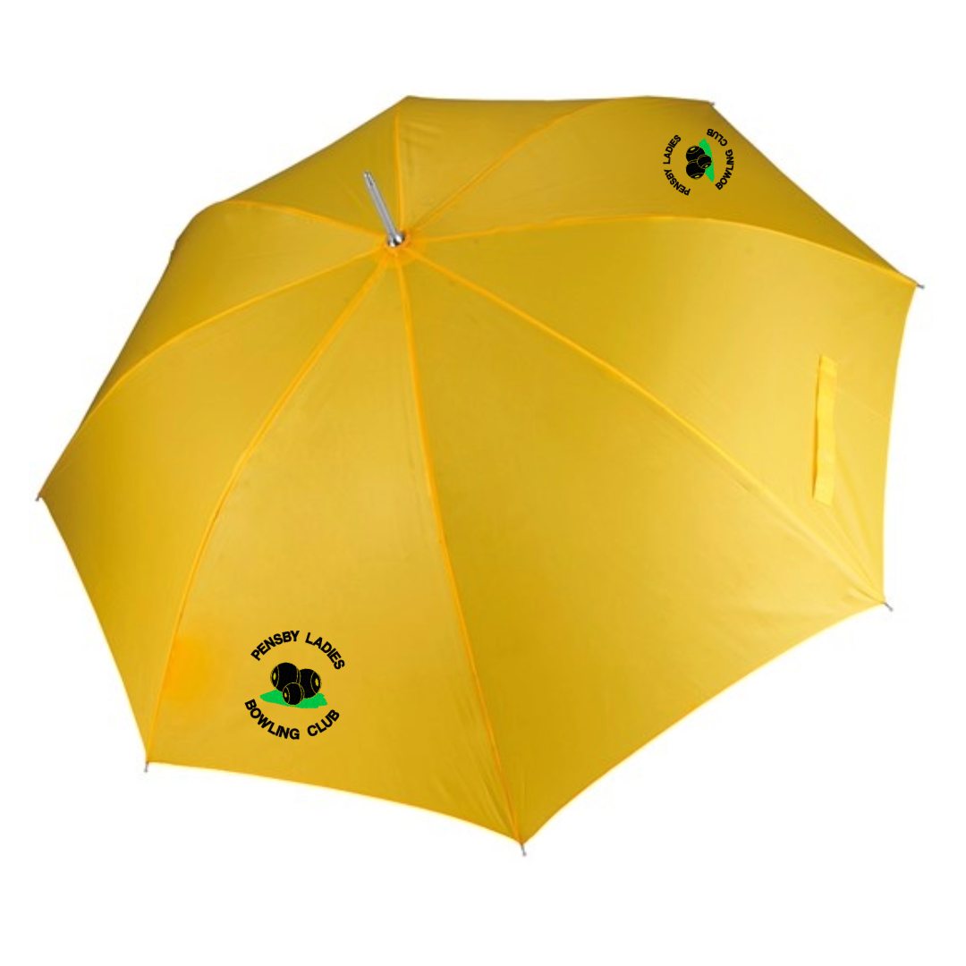 Yellow Umbrella - Pensby Ladies Bowling Club