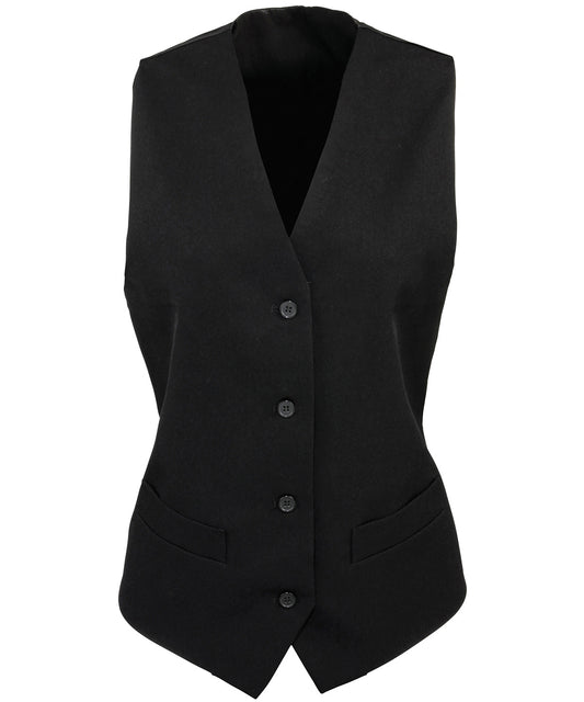 PR623 - Women's Lined Polyester Waistcoat