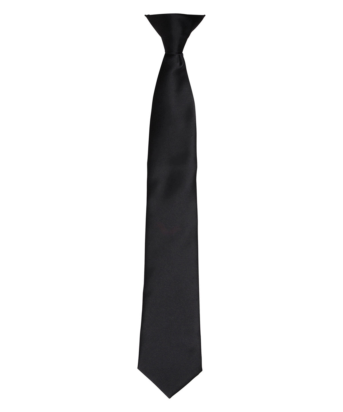 PR755 - 'Colours' satin clip tie