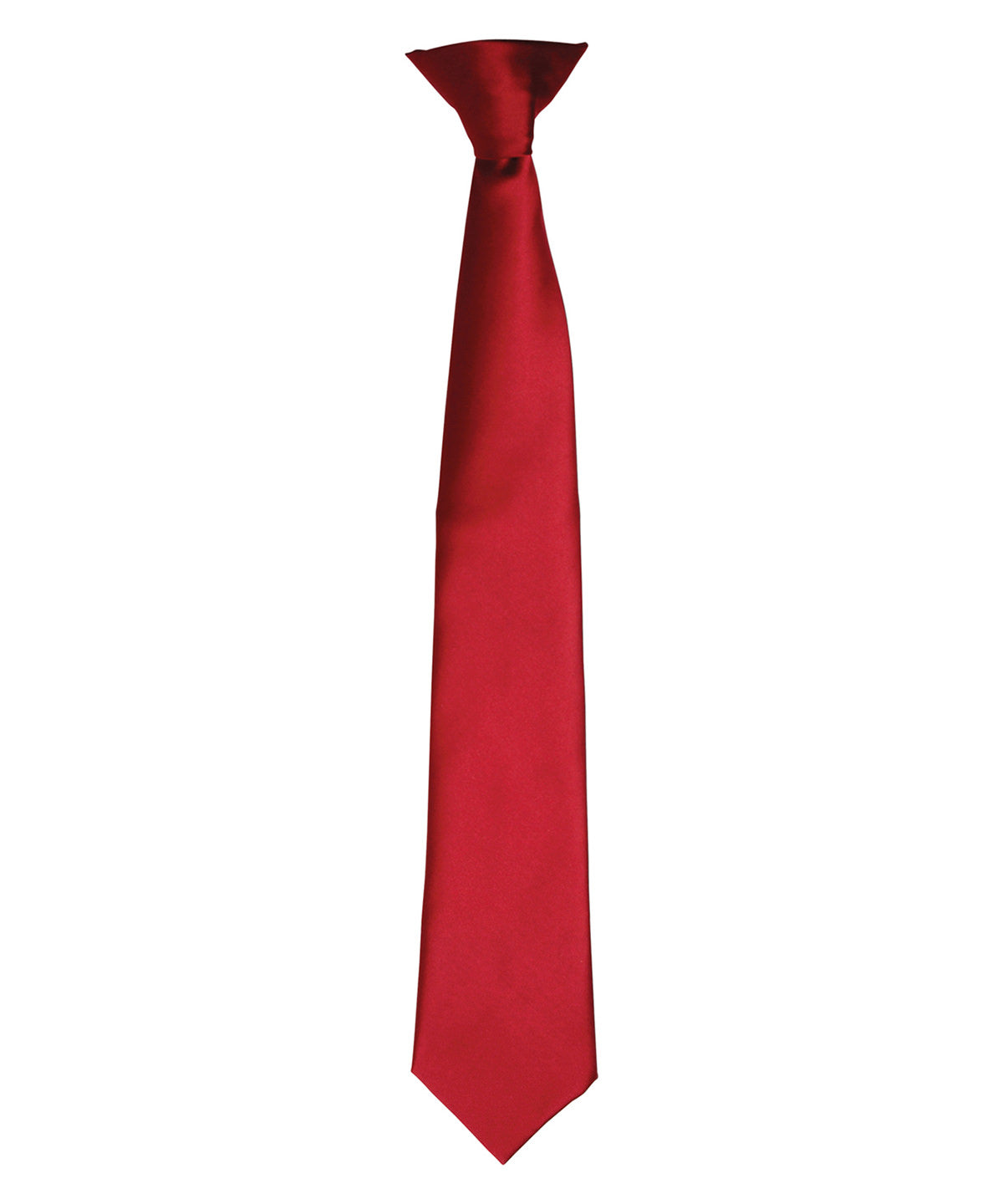 PR755 - 'Colours' satin clip tie
