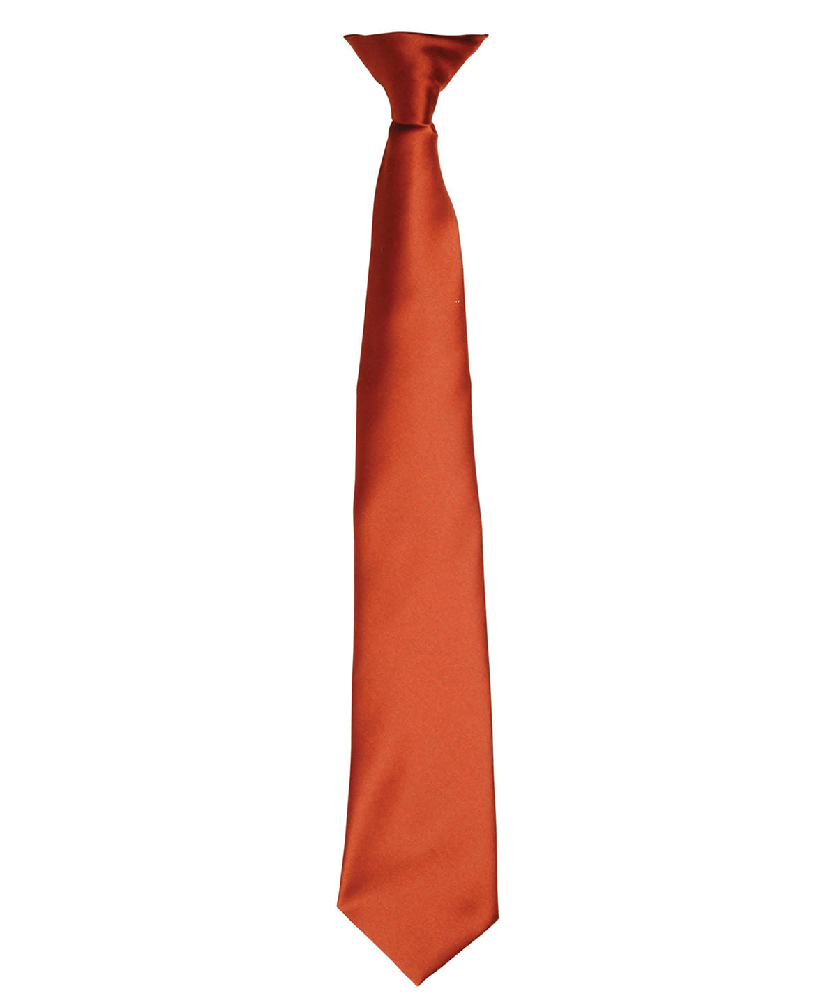 PR755 - 'Colours' satin clip tie