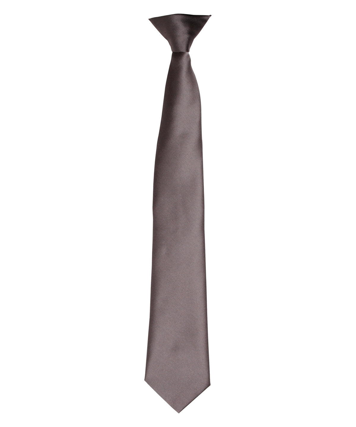 PR755 - 'Colours' satin clip tie