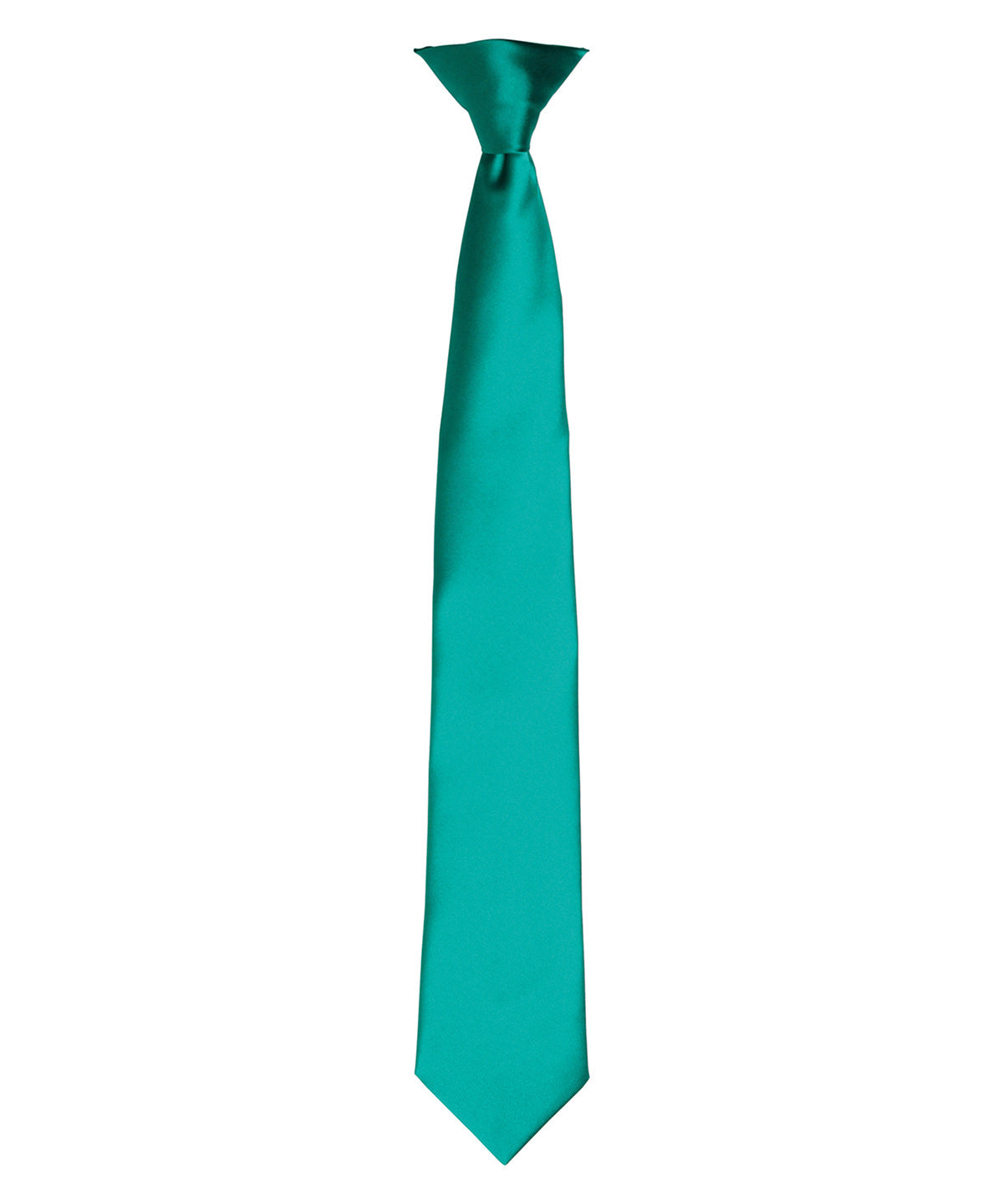 PR755 - 'Colours' satin clip tie