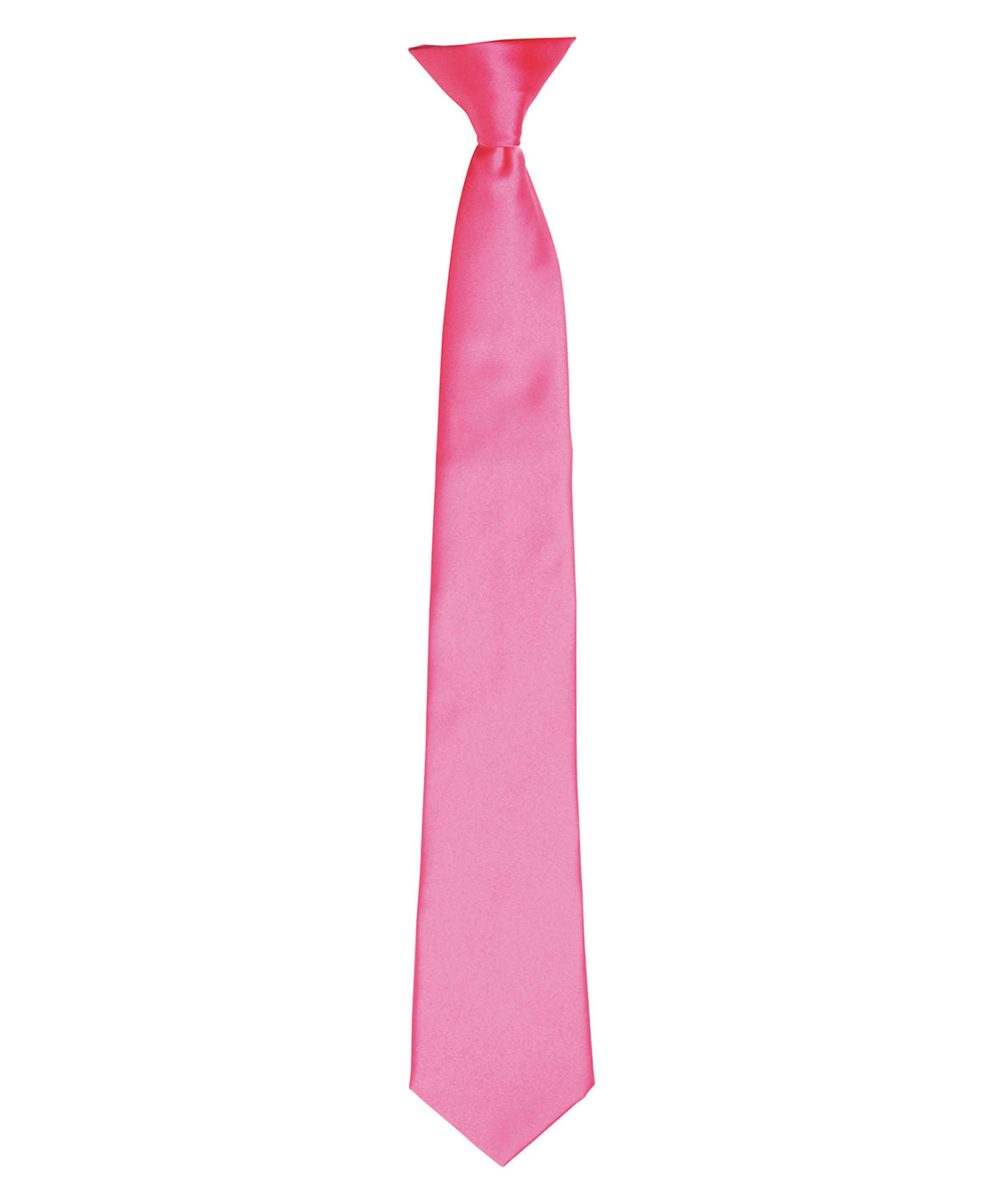 PR755 - 'Colours' satin clip tie