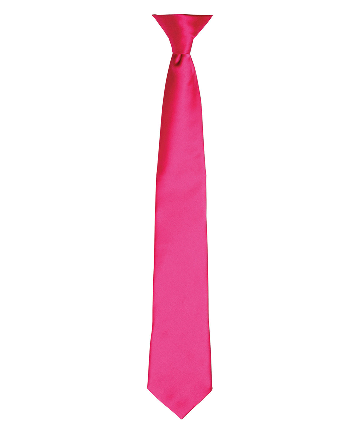 PR755 - 'Colours' satin clip tie