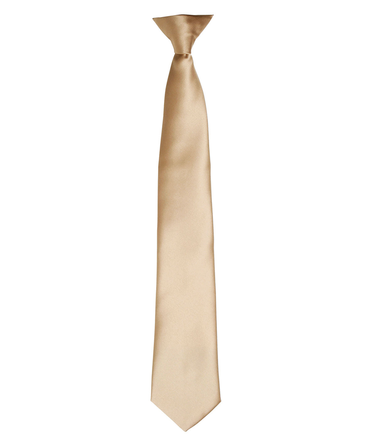 PR755 - 'Colours' satin clip tie