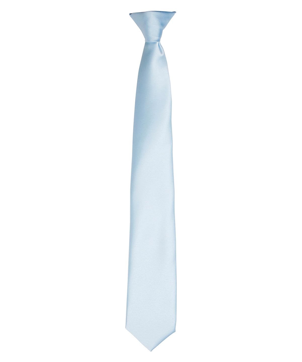 PR755 - 'Colours' satin clip tie