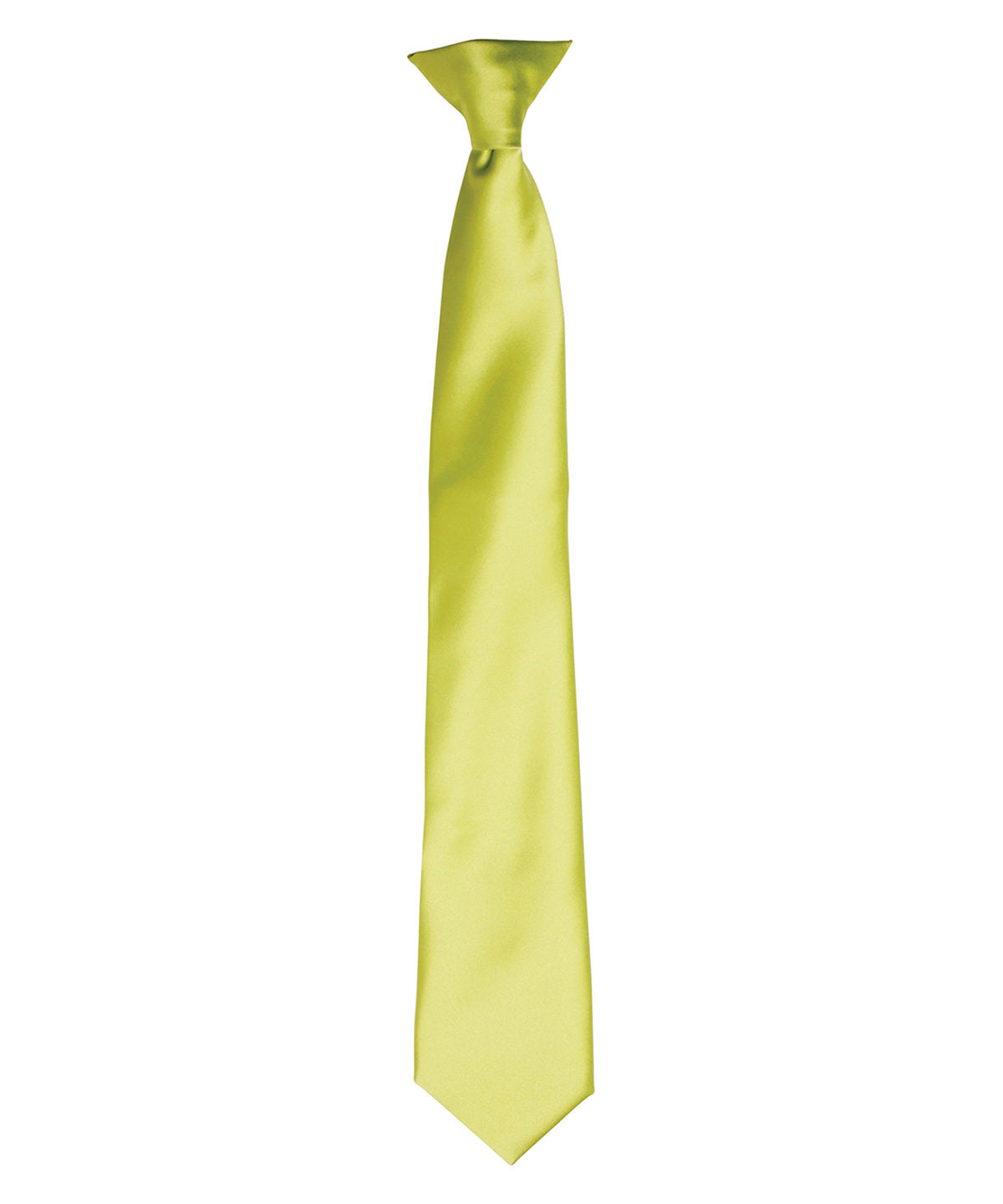 PR755 - 'Colours' satin clip tie