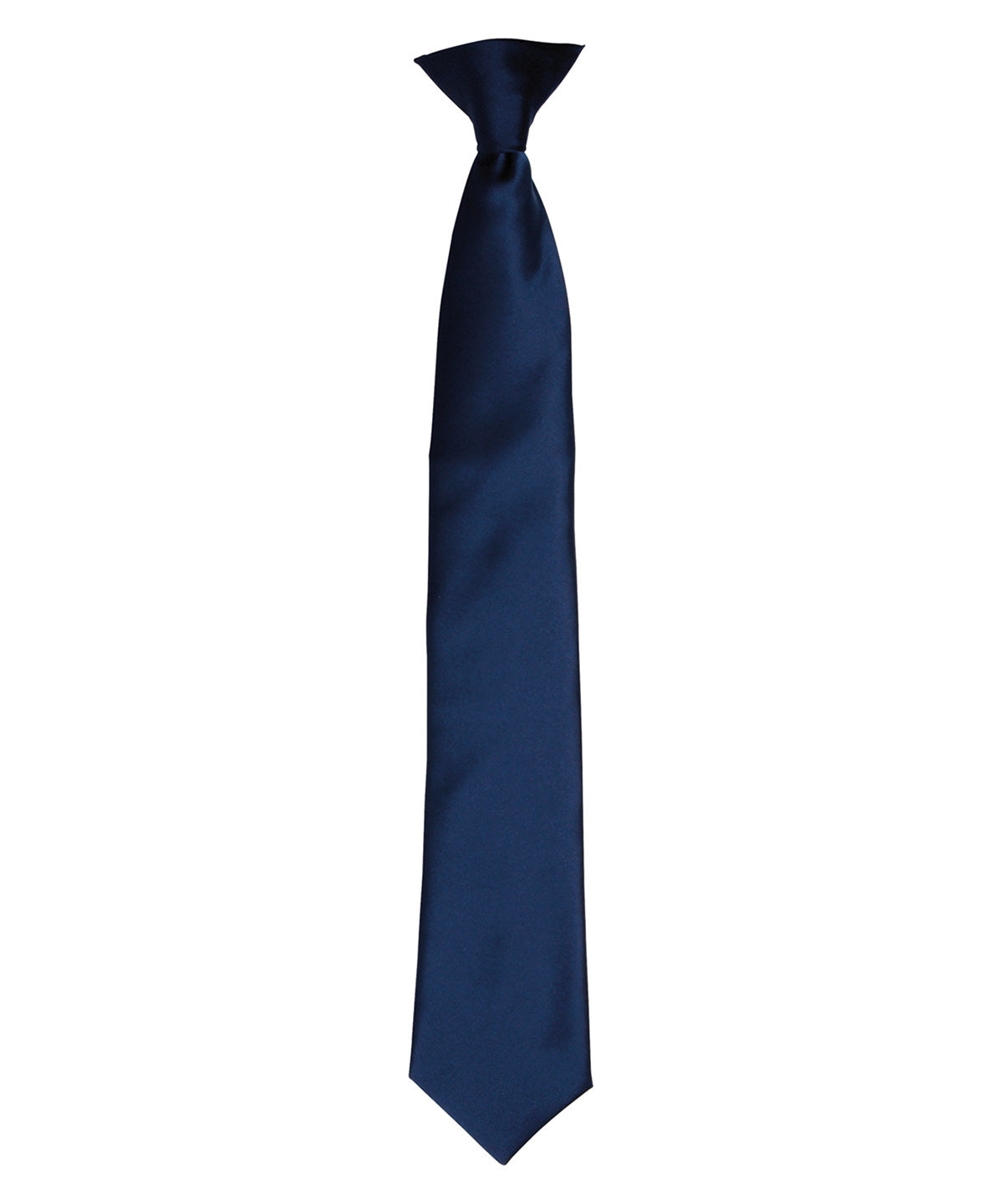 PR755 - 'Colours' satin clip tie