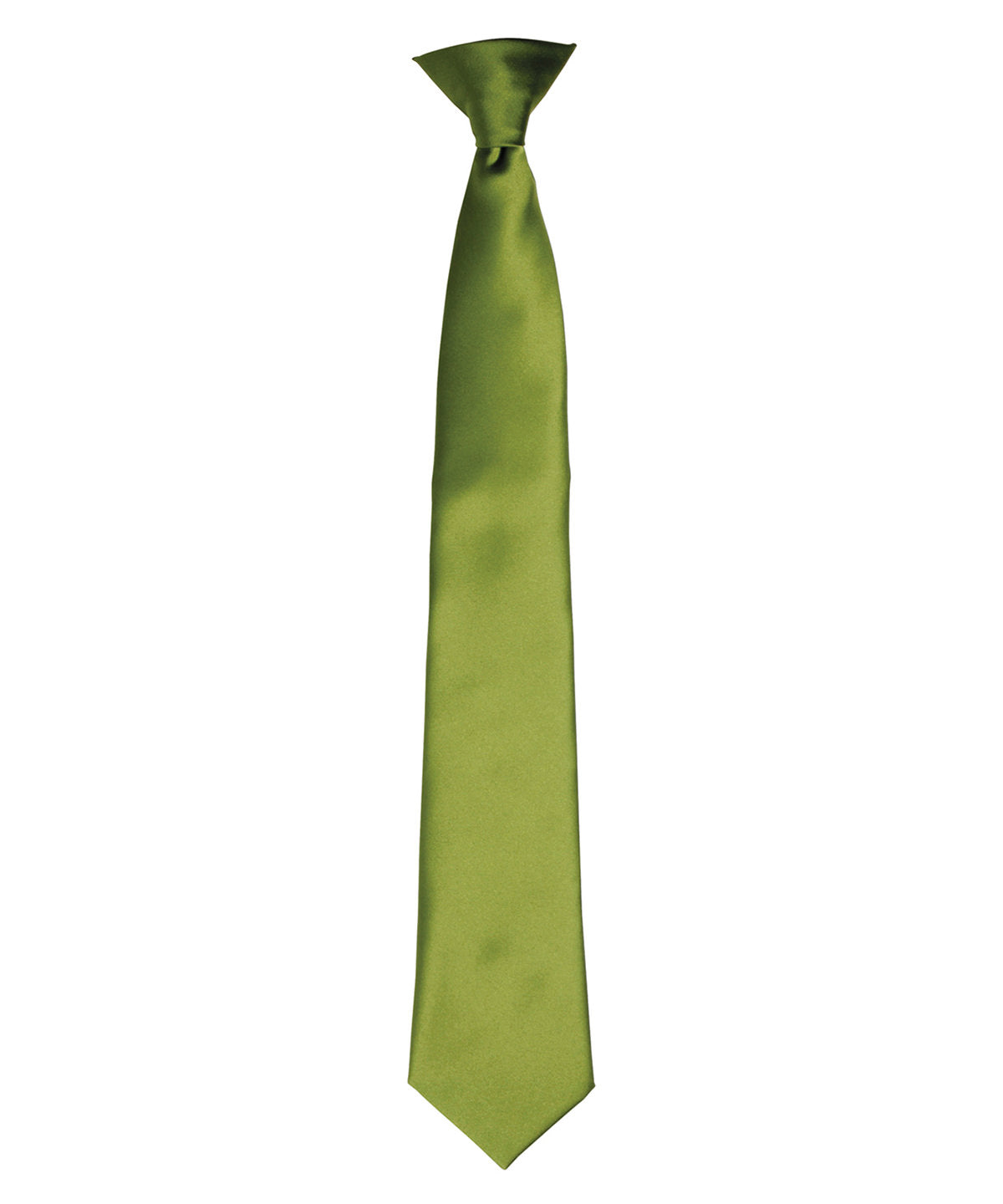 PR755 - 'Colours' satin clip tie