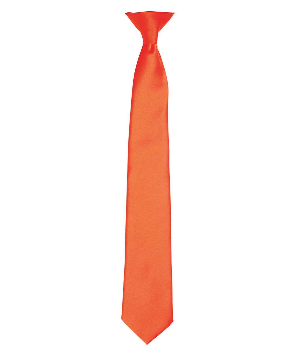 PR755 - 'Colours' satin clip tie