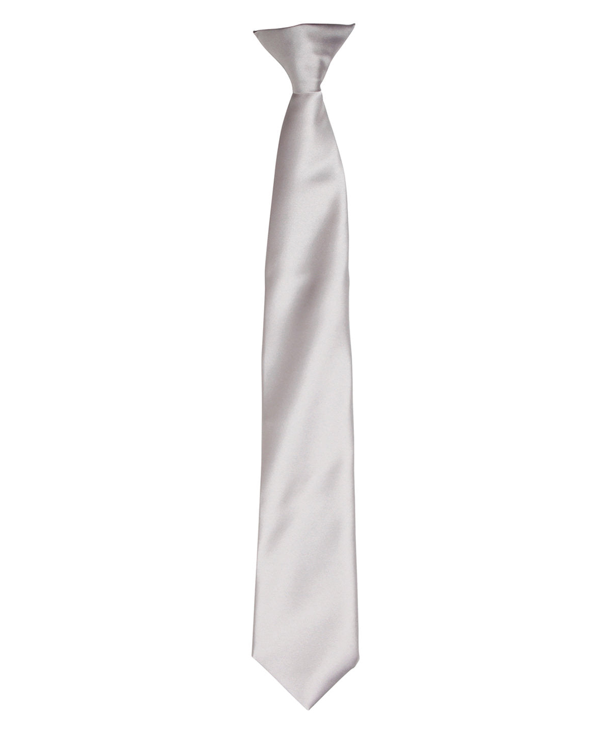 PR755 - 'Colours' satin clip tie