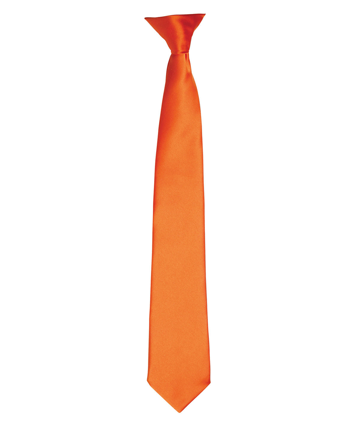 PR755 - 'Colours' satin clip tie