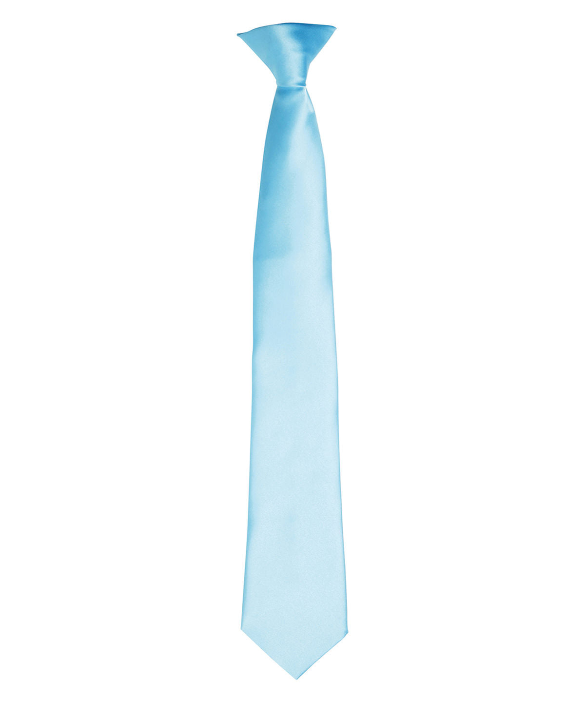 PR755 - 'Colours' satin clip tie
