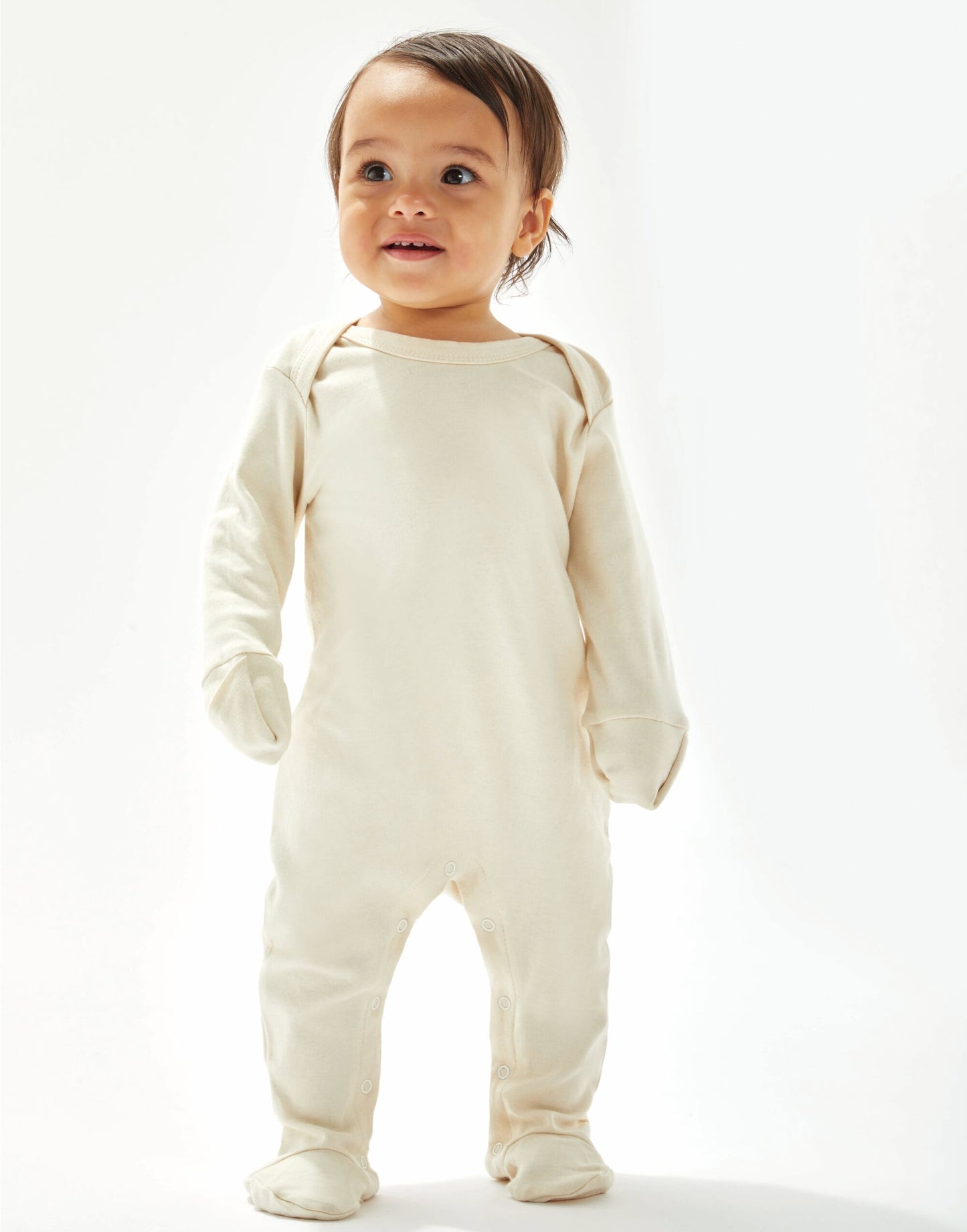 Baby Sleepsuit with Scratch Mitt