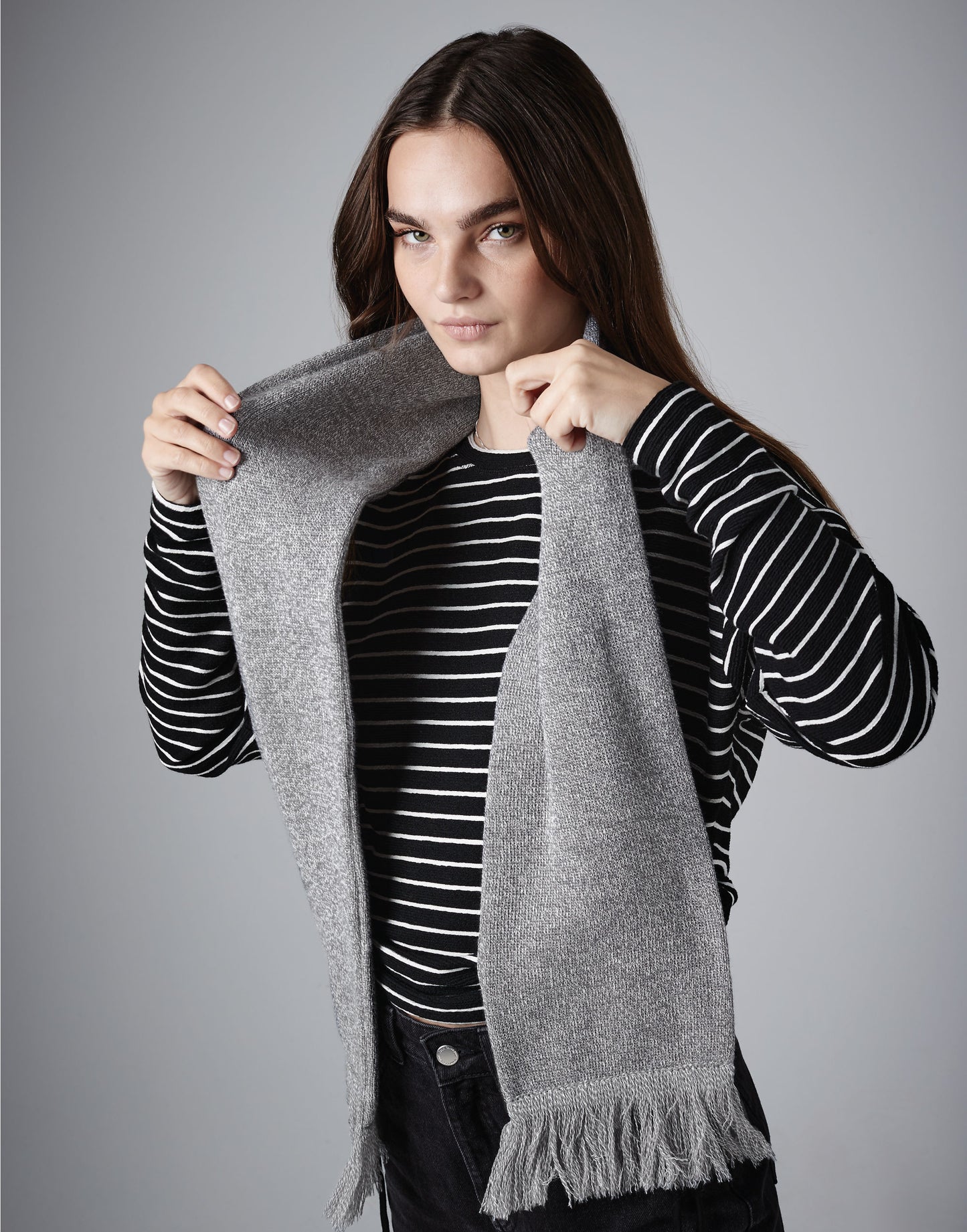 Classic Knitted Scarf