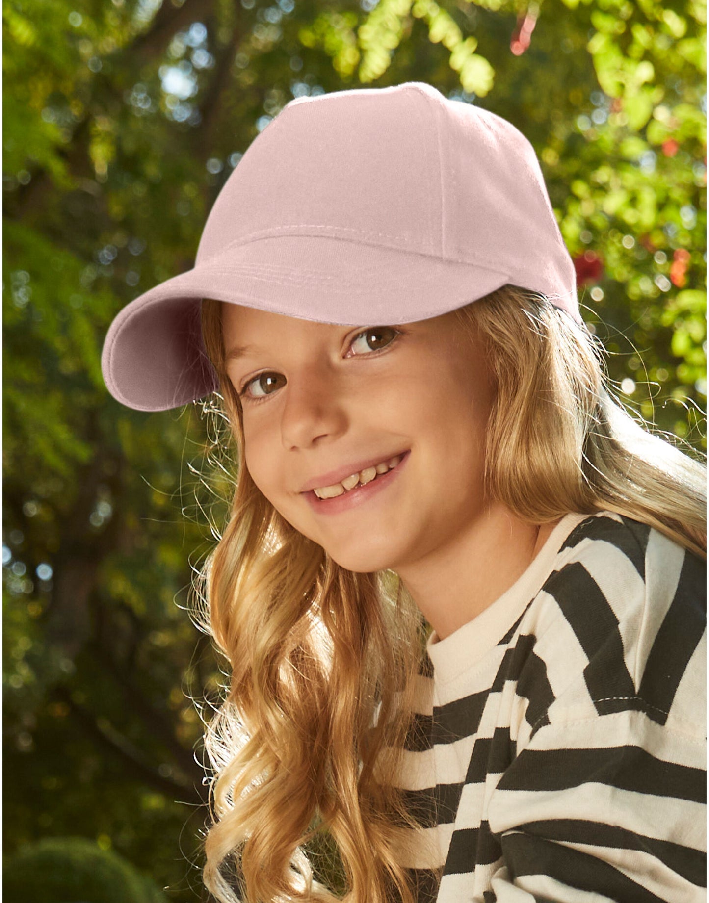 Junior Organic Cotton 5 Panel Cap