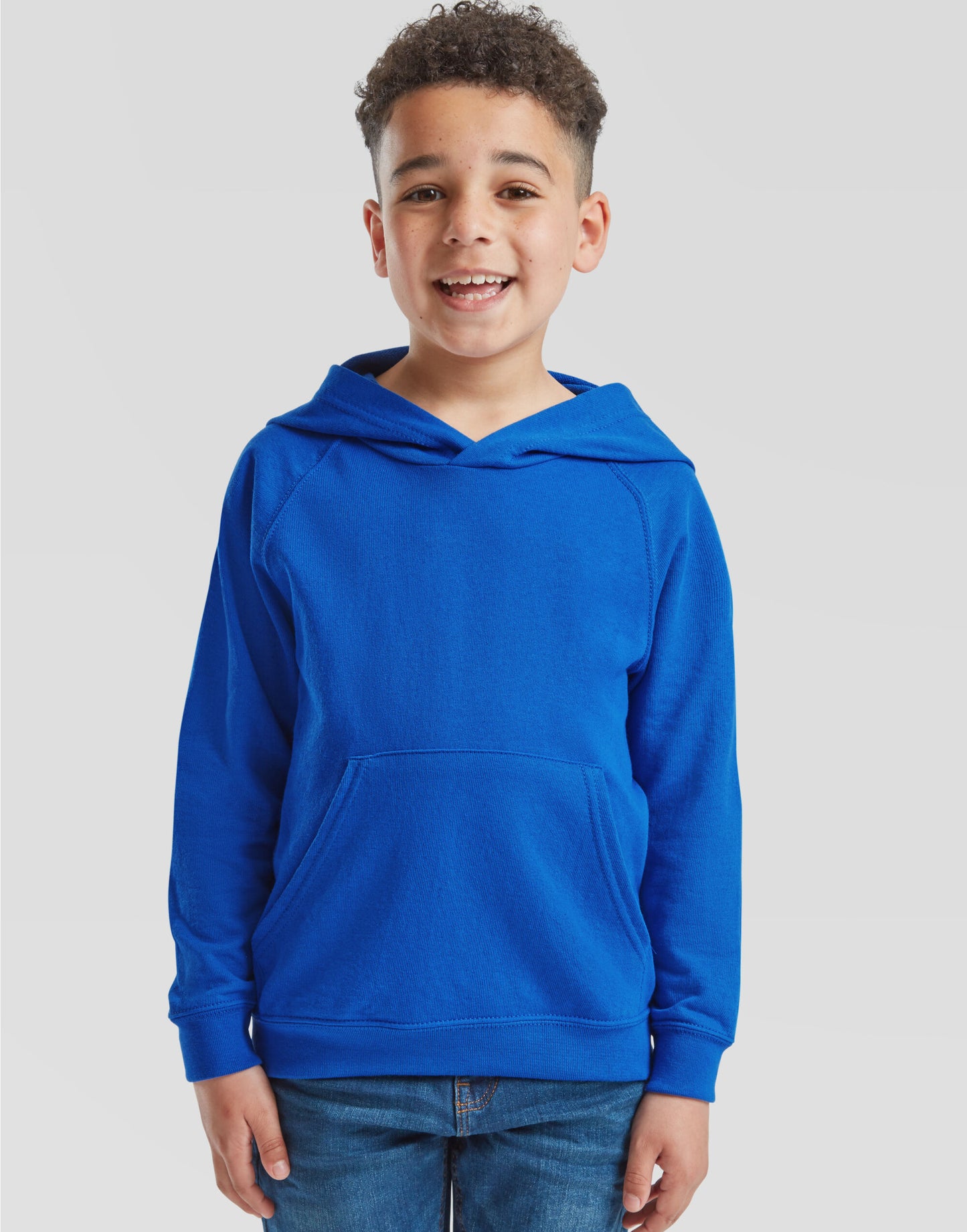 Kid's L/Weight Hooded Sweat
