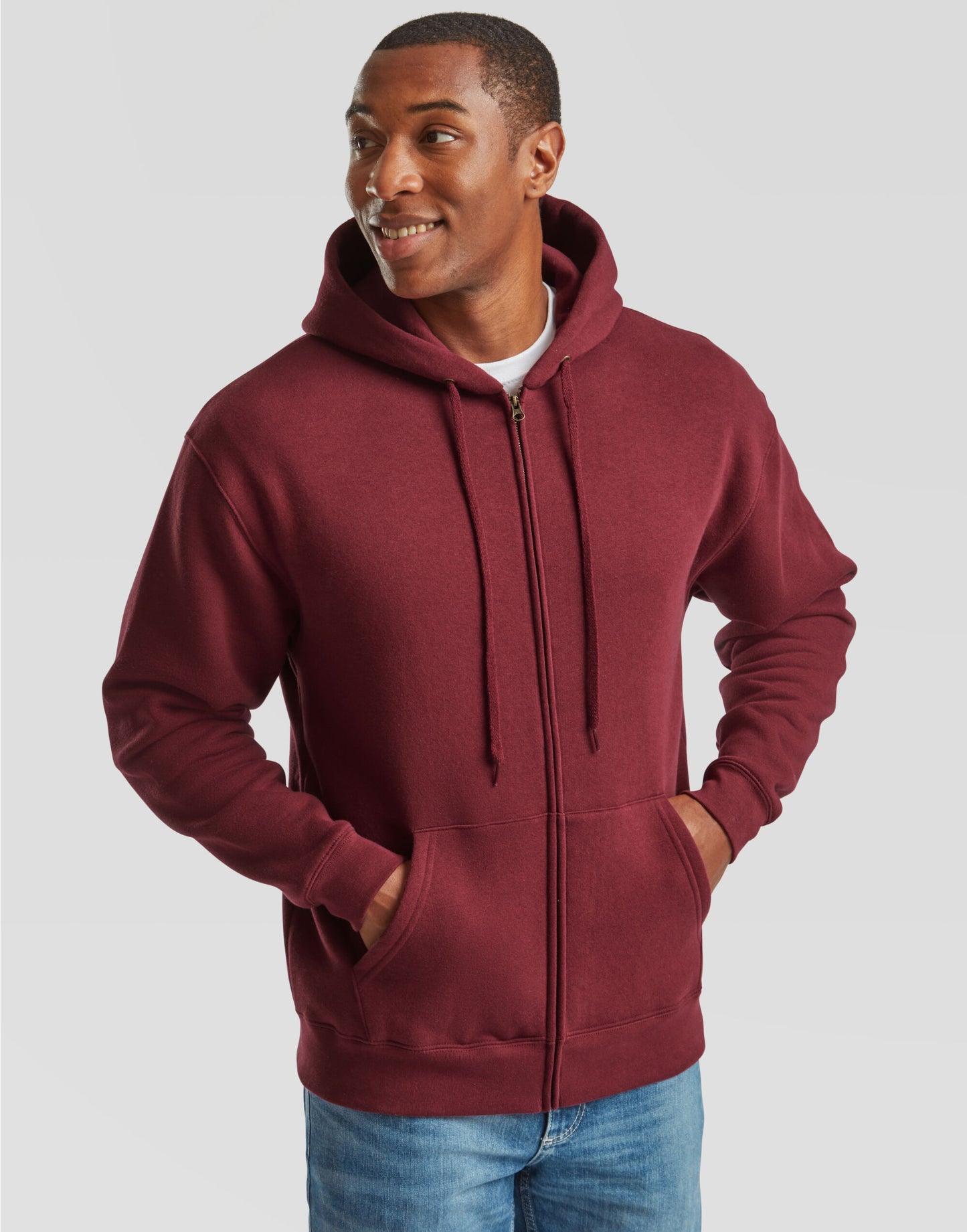 Men's Premium Hooded Sweat Jacket