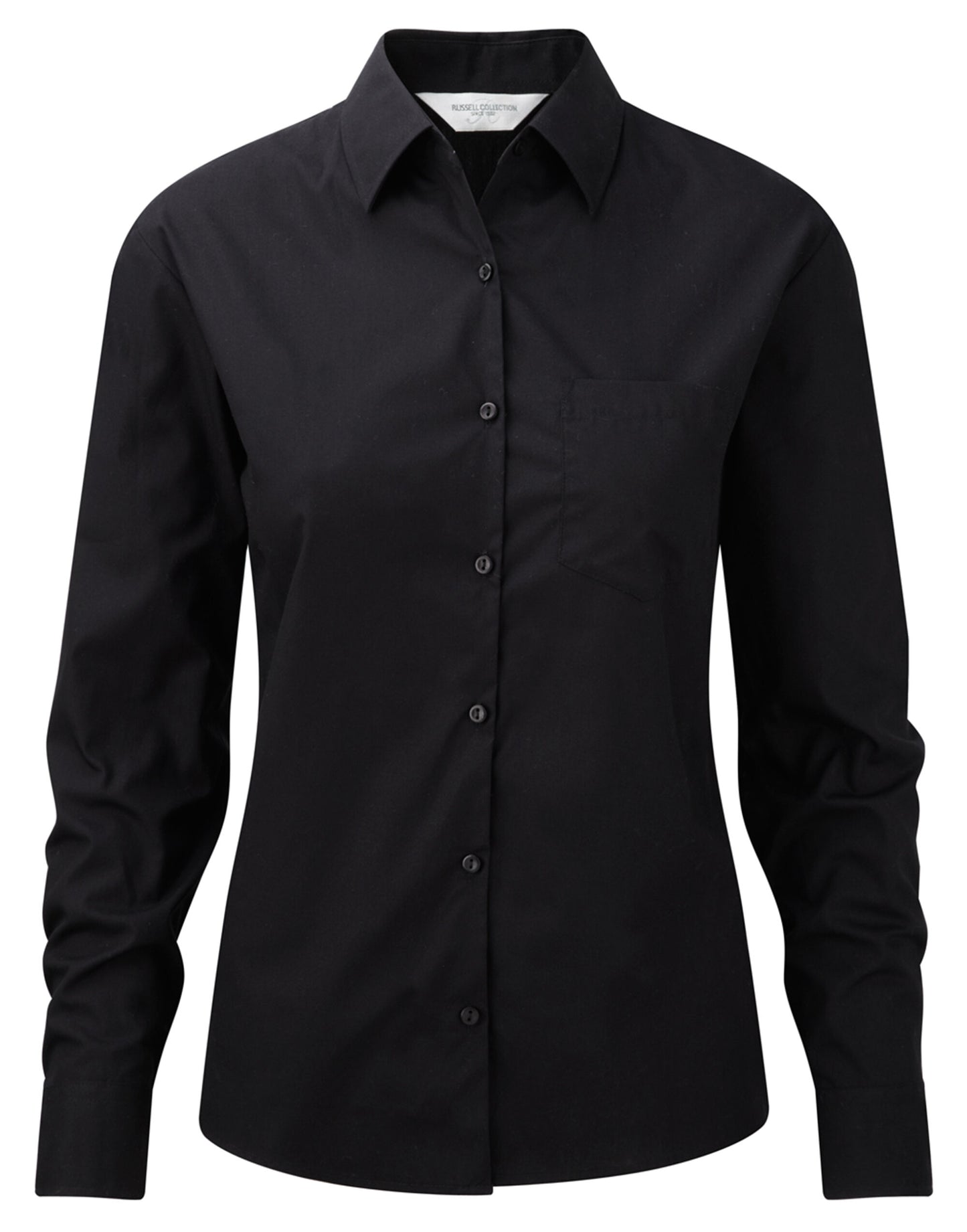 Ladies' L/Sleeve Poplin Shirt