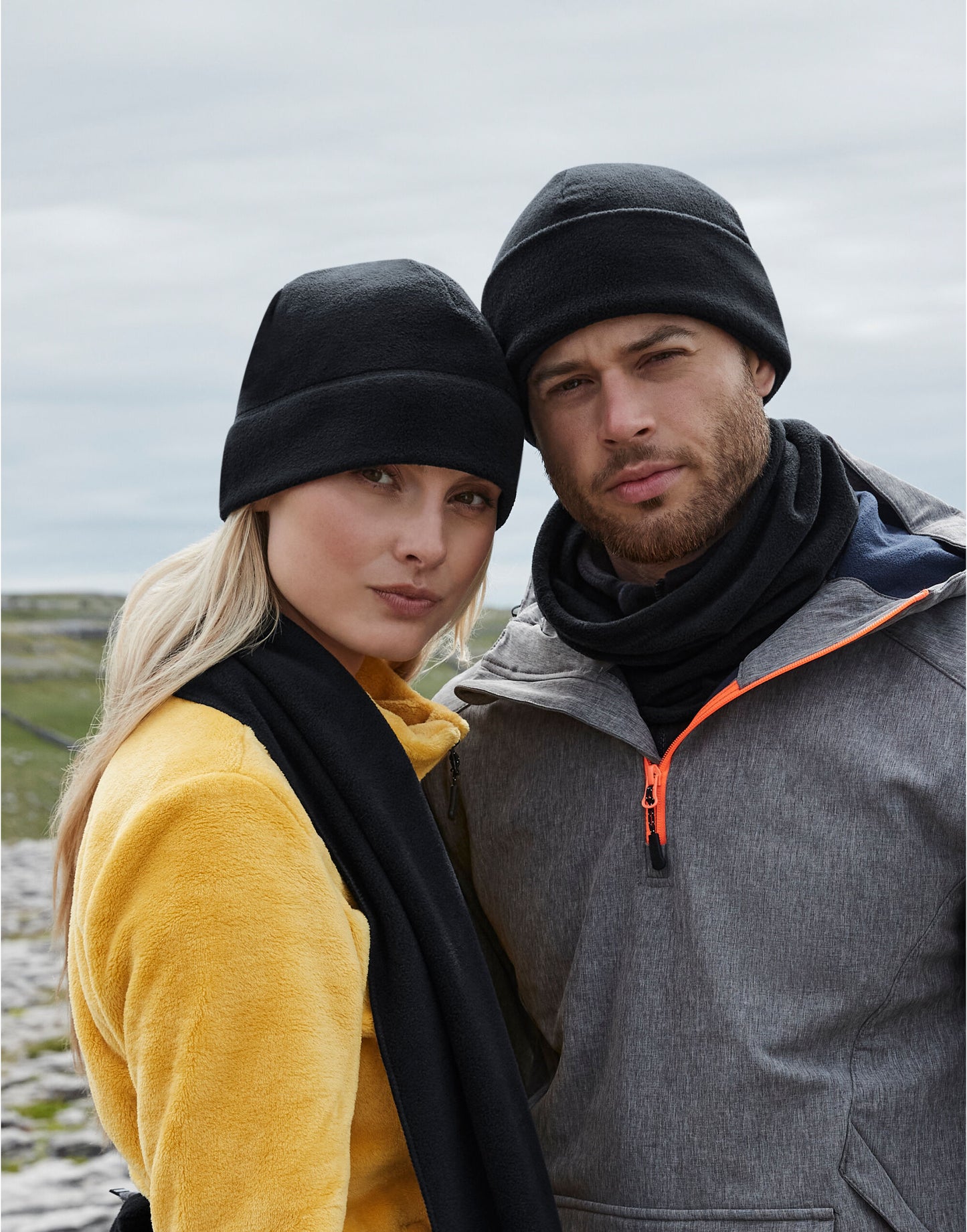 Recycled Fleece Cuffed Beanie