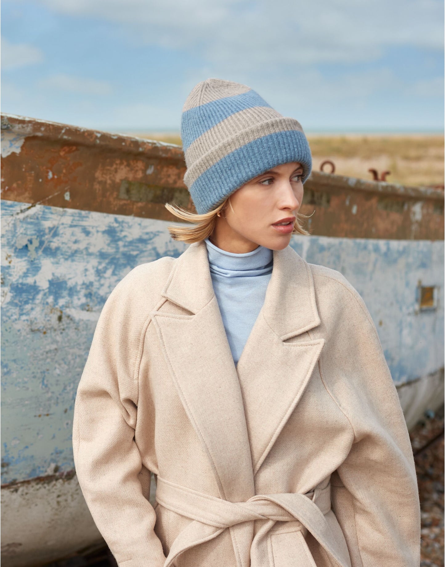 Colour Block Beanie