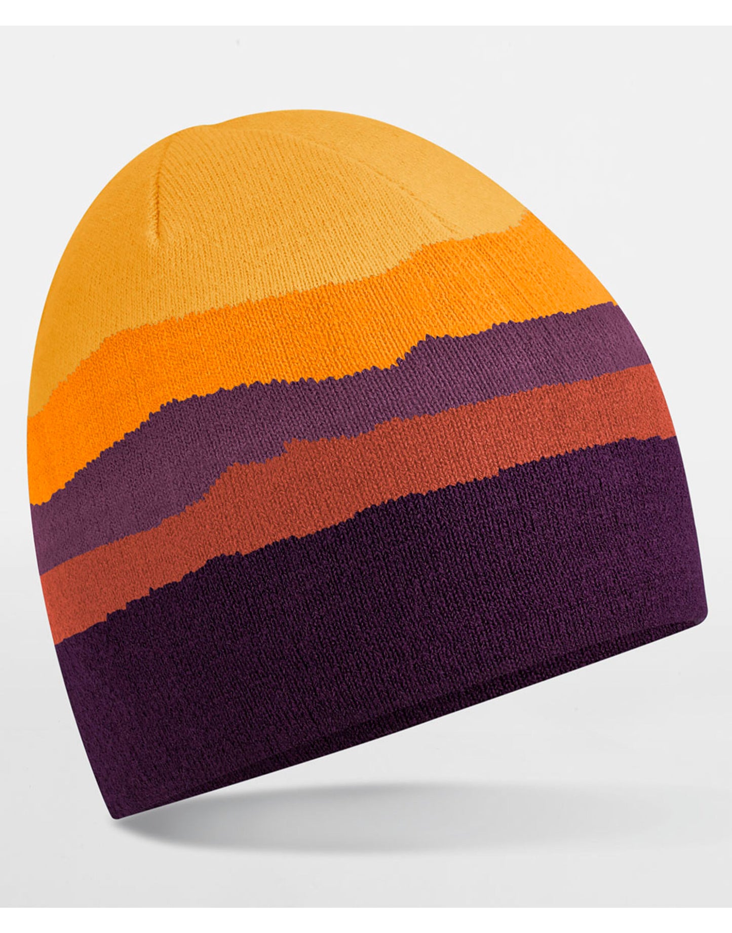 Mountain Peaks Pull On Beanie