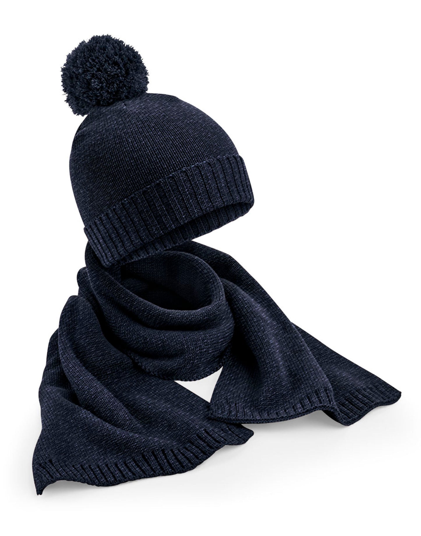 Knitted Scarf & Beanie Gift Set