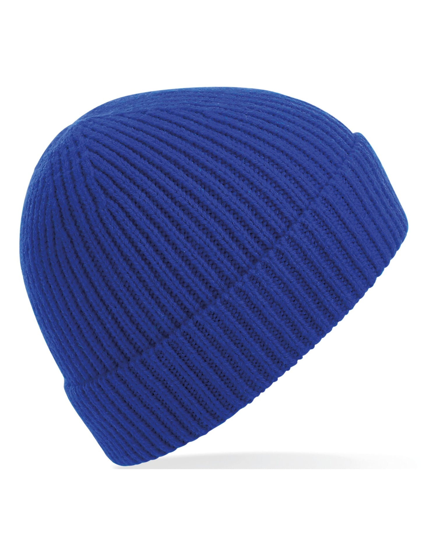 Engineered Knit Ribbed Beanie