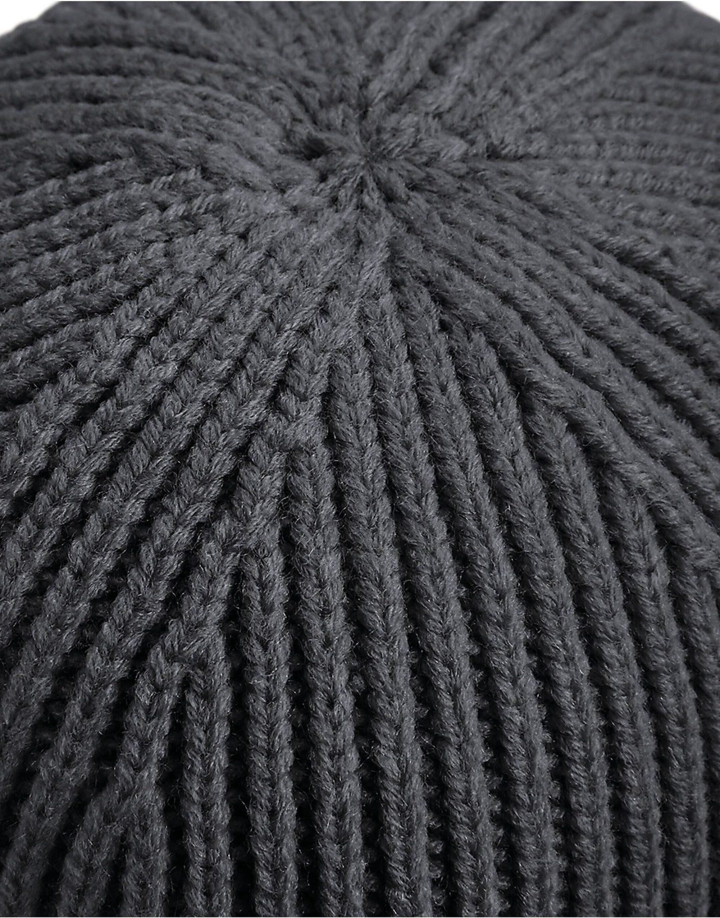 Engineered Knit Ribbed Beanie