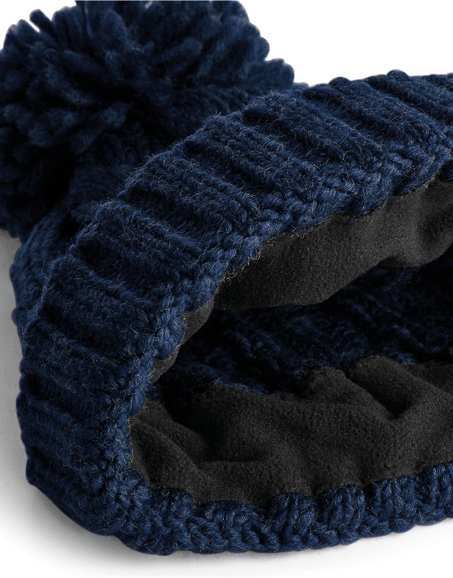 Cable Knit Melange Beanie