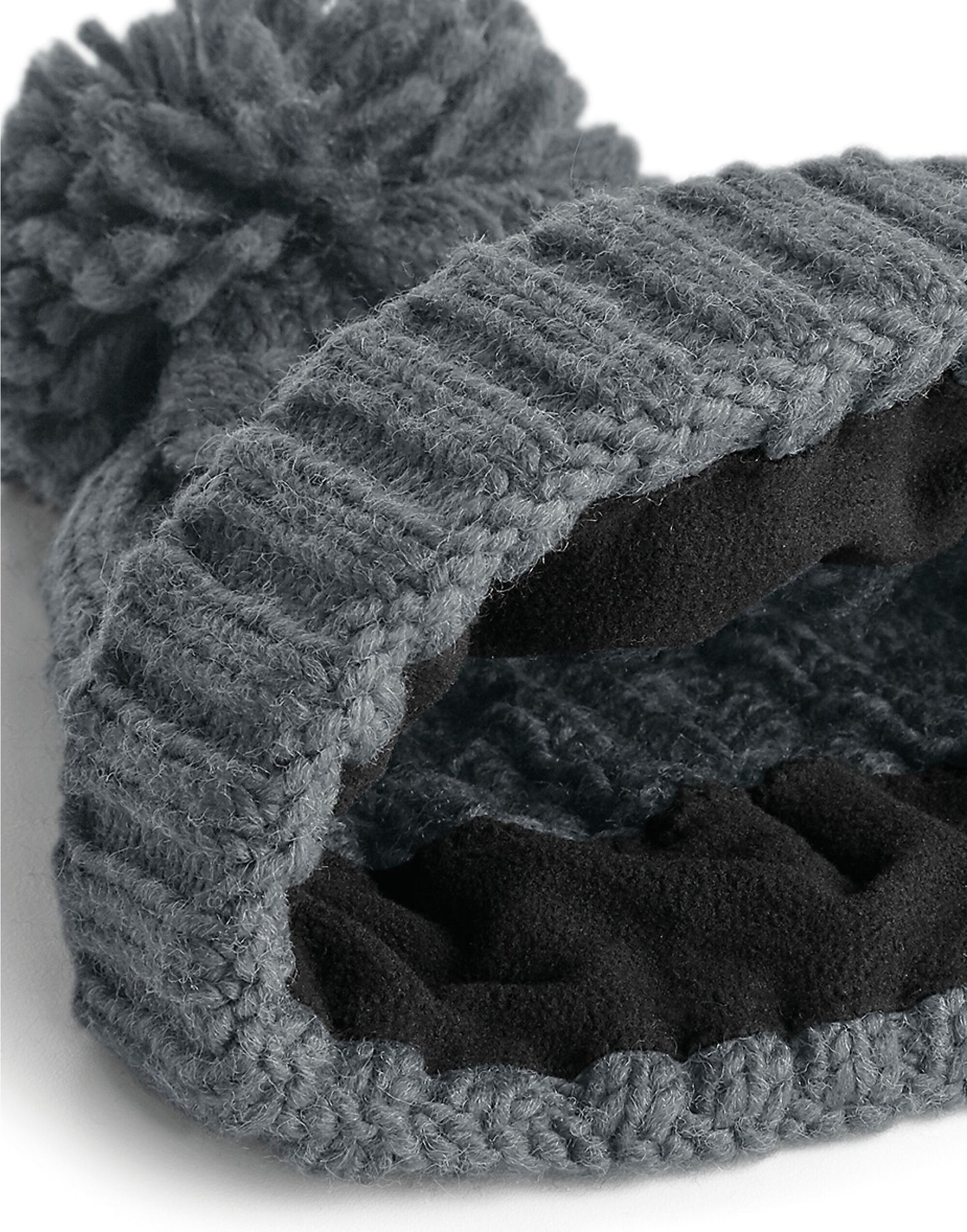 Cable Knit Melange Beanie