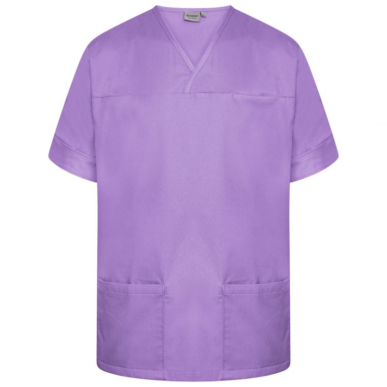 NSTP BEHRENS - Unisex Plain Smart Scrub Tunic Top