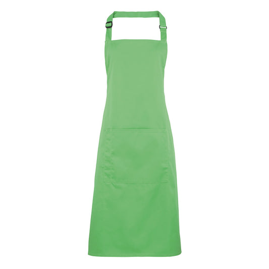 PR154 - Coloured Pocketed Bib Apron