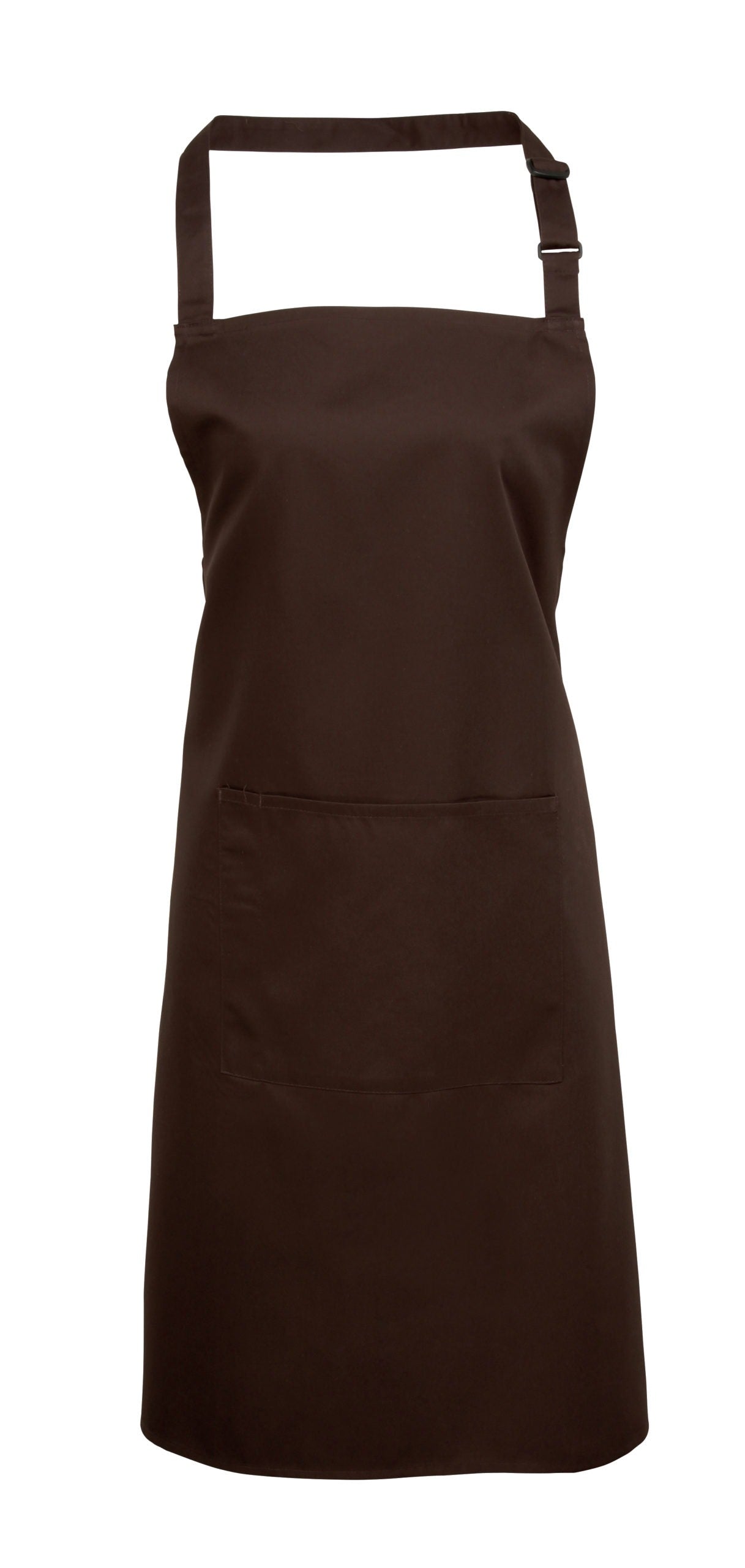 PR154 - Coloured Pocketed Bib Apron