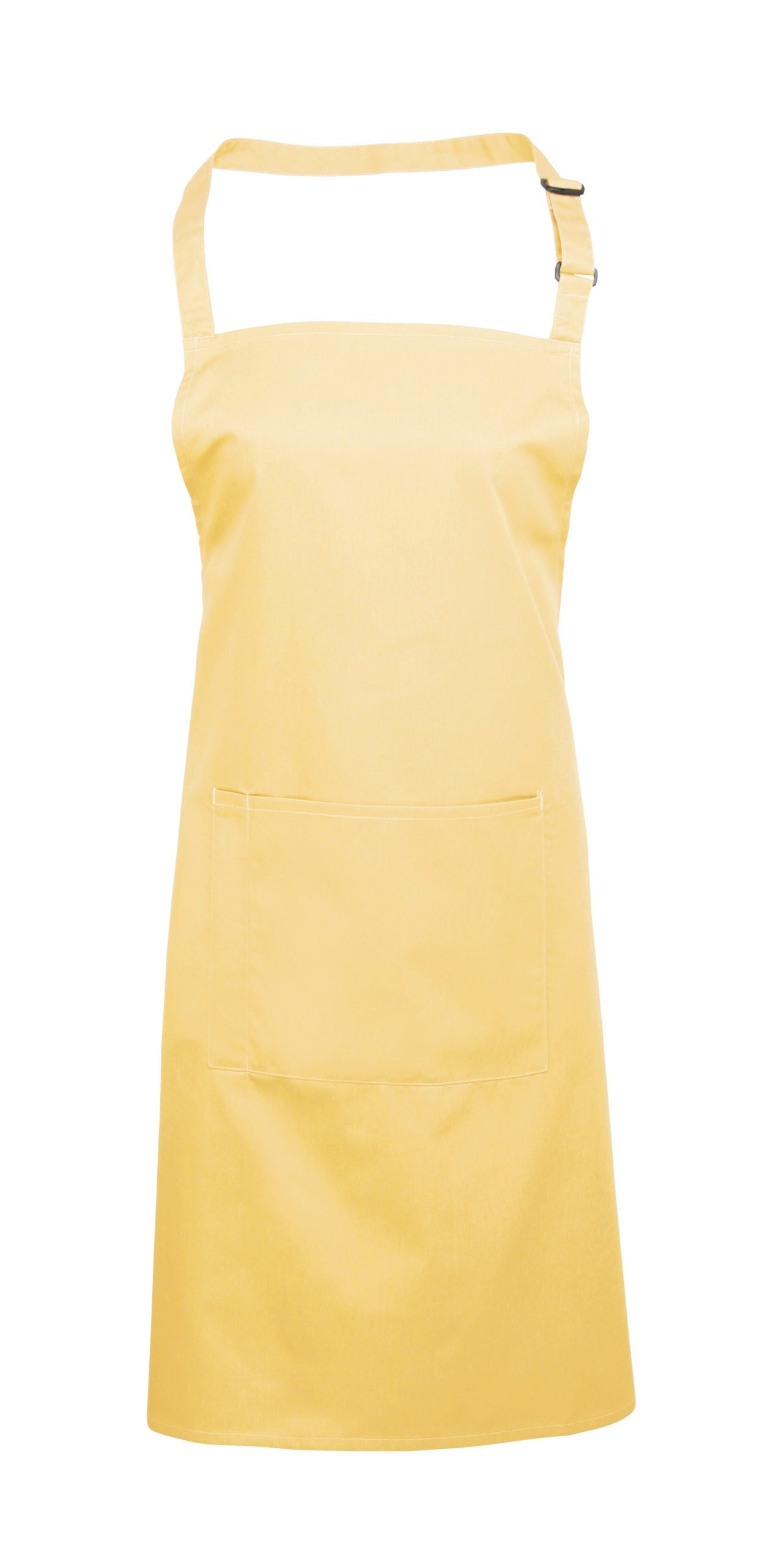 PR154 - Coloured Pocketed Bib Apron