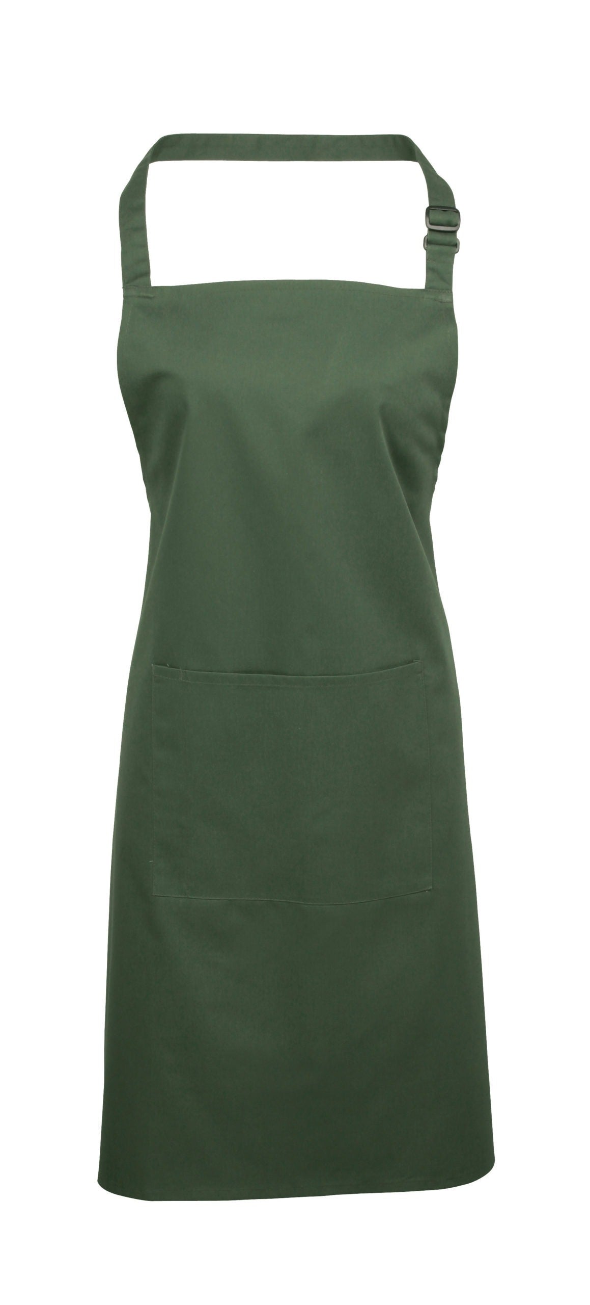 PR154 - Coloured Pocketed Bib Apron