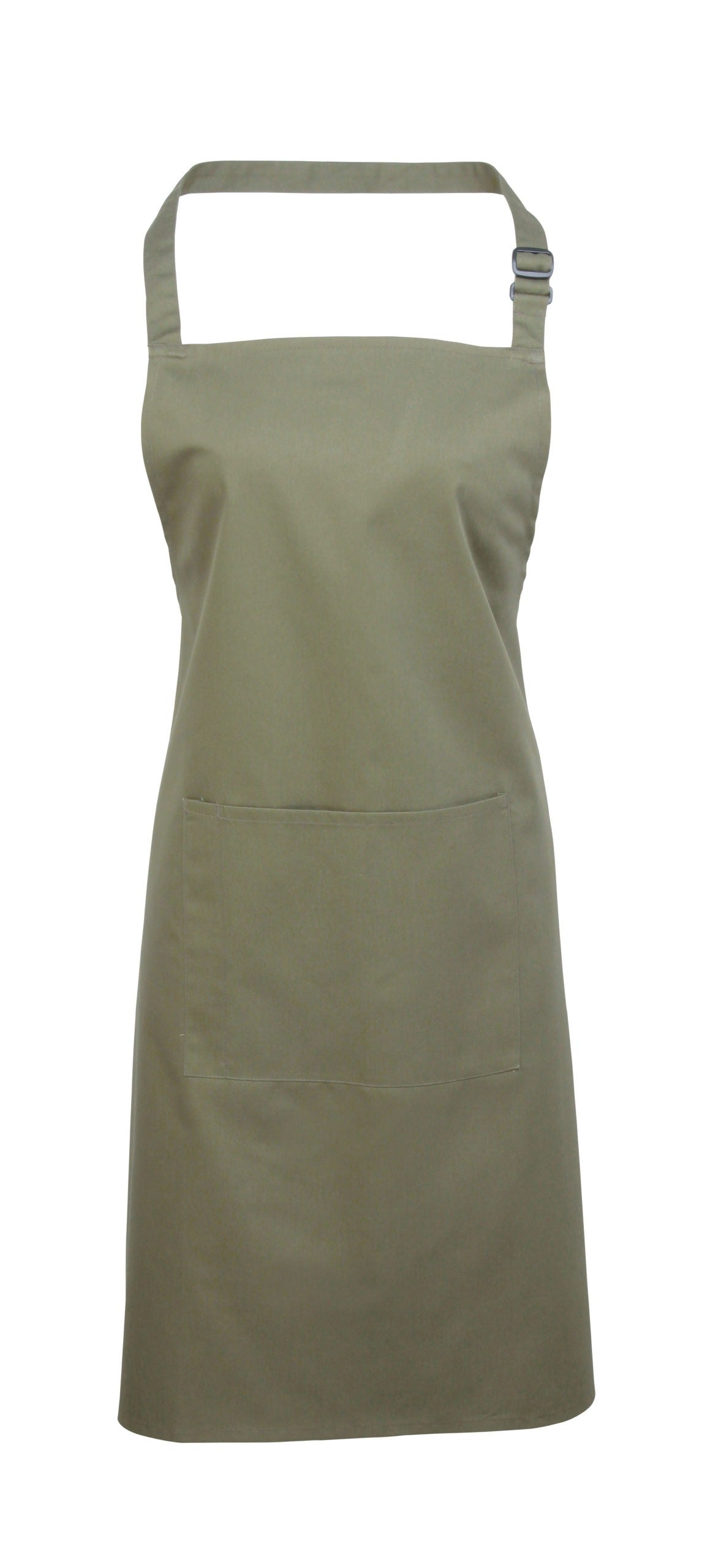 PR154 - Coloured Pocketed Bib Apron