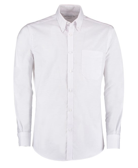 KK184 - Slim fit workwear Oxford shirt long-sleeved (Slim Fit)