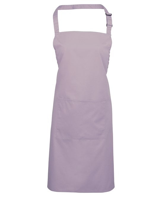 PR154 - Coloured Pocketed Bib Apron