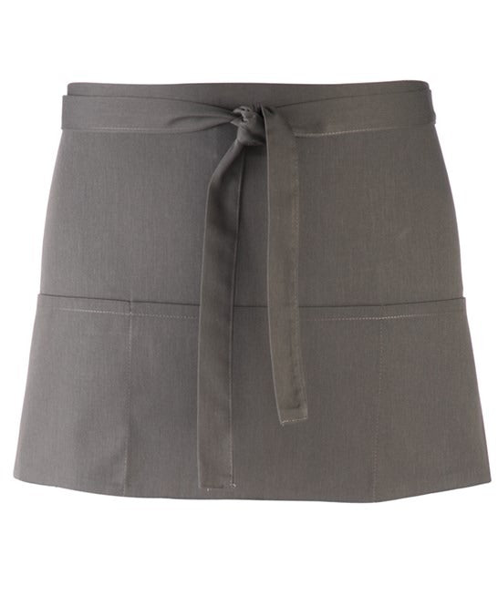 PR155 - 3 Pocket Short Waist Apron