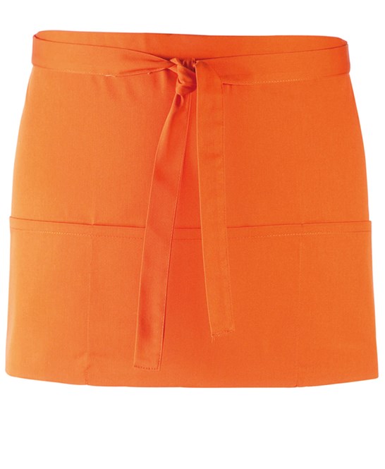 PR155 - 3 Pocket Short Waist Apron