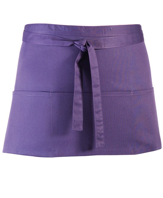PR155 - 3 Pocket Short Waist Apron