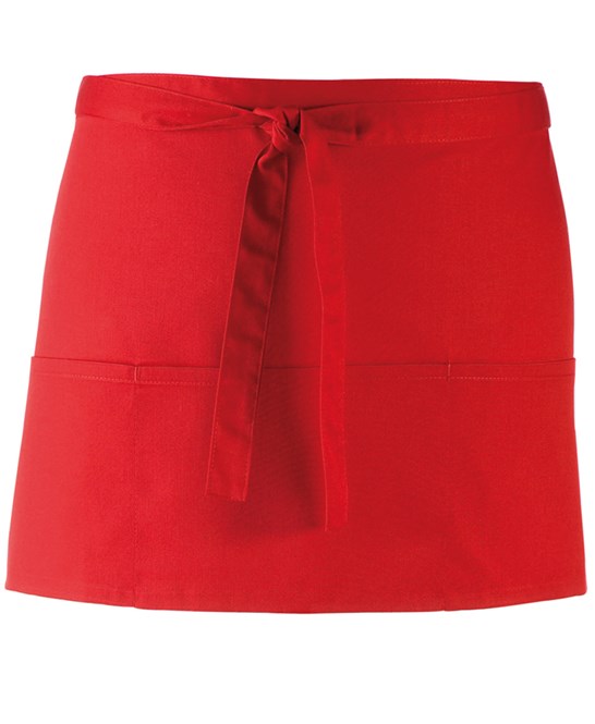 PR155 - 3 Pocket Short Waist Apron