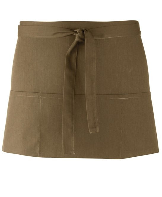 PR155 - 3 Pocket Short Waist Apron