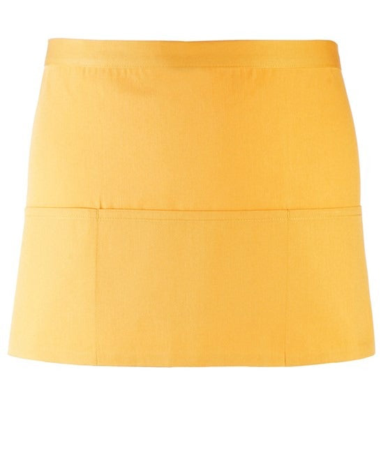 PR155 - 3 Pocket Short Waist Apron
