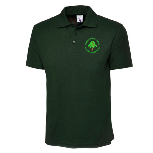 Overchurch Junior Green Polo
