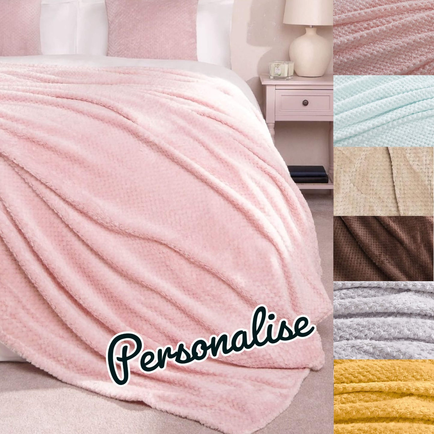 Personalised Extra Large Blanket